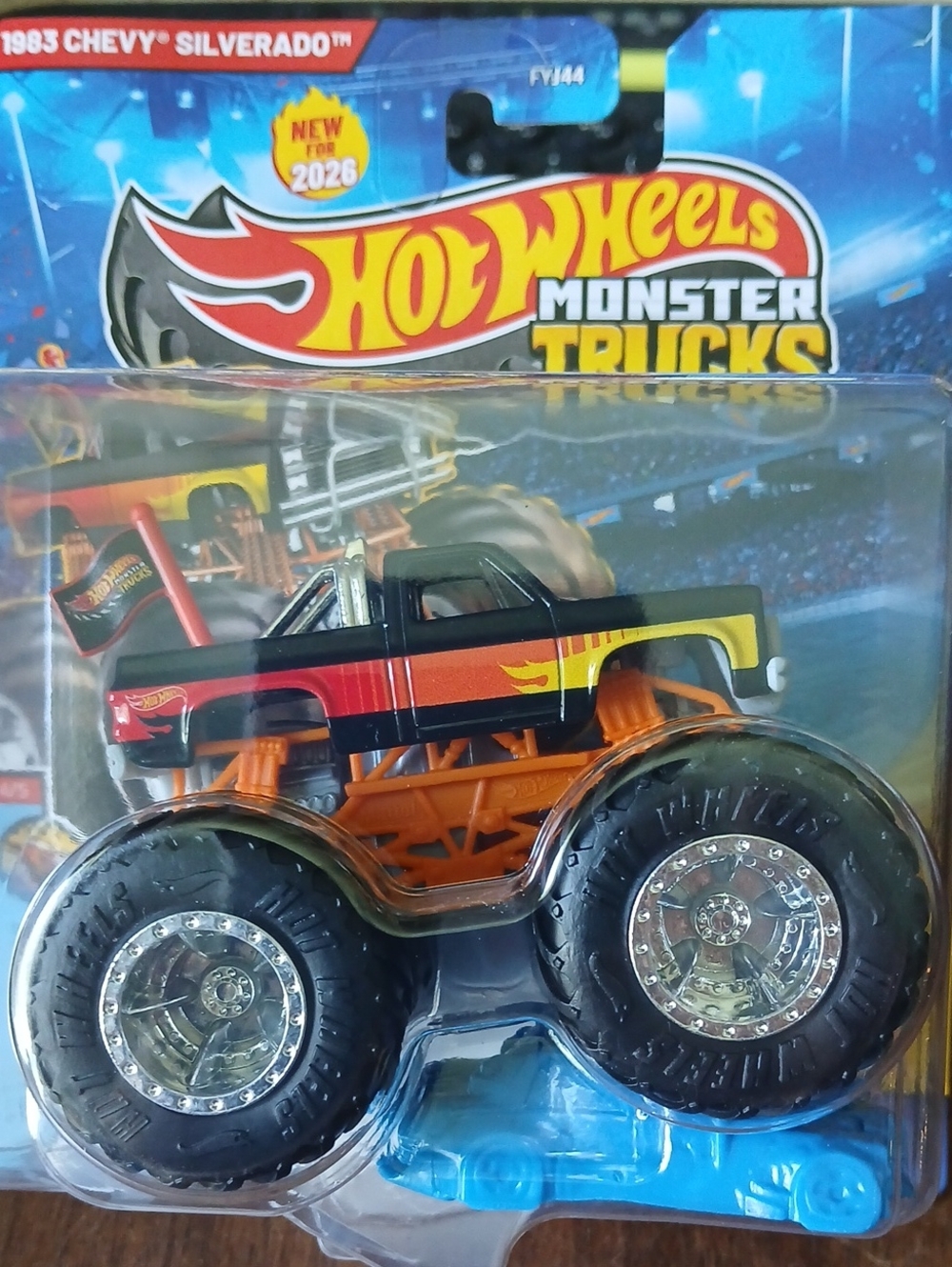 1983 Chevy Silverado Toy Truck - Hot Wheels 1/64